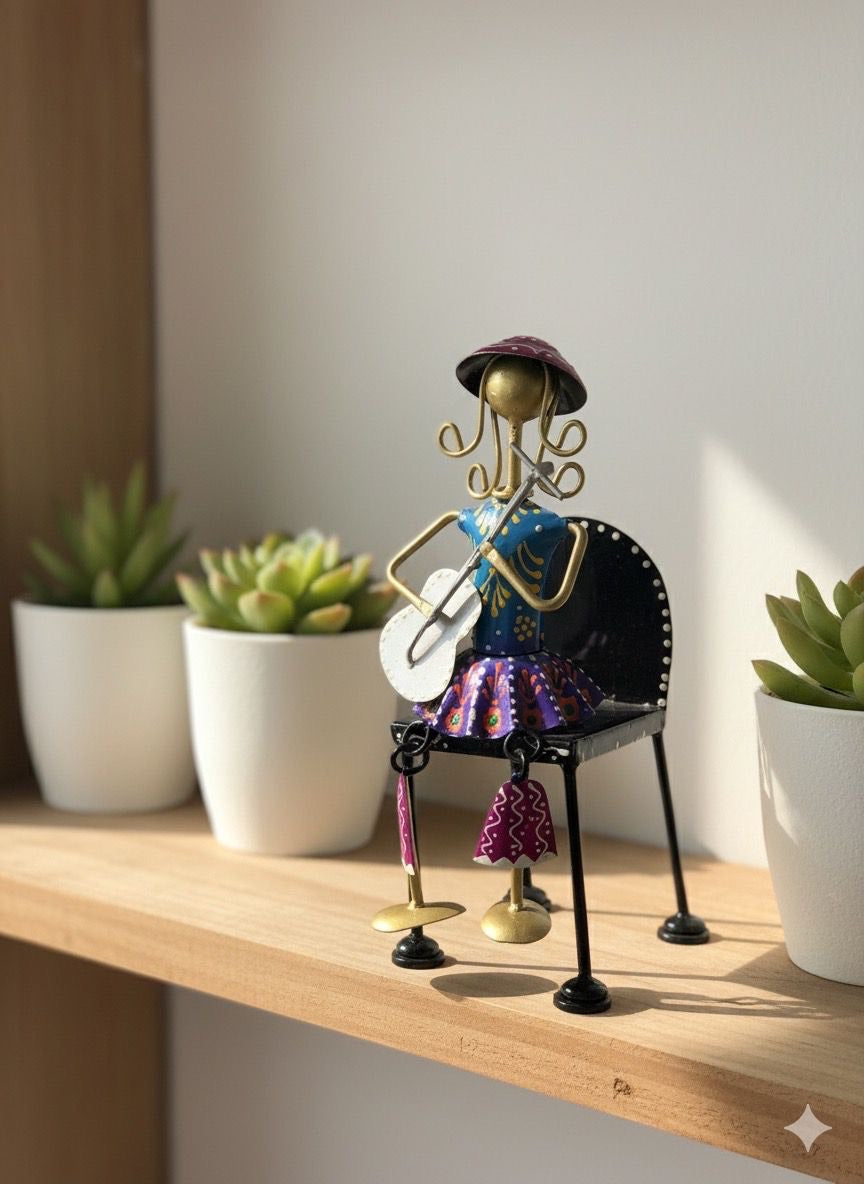 GraceHomeKart antique handcrafted musician decorative item for your home